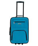 Rockland Fashion Softside Upright Luggage Set, Turquoise, 2-Piece (14/19)
