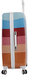 Nicole Miller Rainbow 24" Hard-Sided Luggage Spinner (24 in, Rainbow Spice)