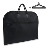 Travel Suit Bag Carrier with Extra Front Compartment and 2 Pcs Hangers - Water-resistant Business
