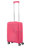 American Tourister Soundbox - Spinner Small Expandable Hand Luggage, 55 cm, 41 liters, Pink (Hot Pink)