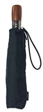 London Fog Windguard Oversize Auto Open-Close Umbrella, Black, One Size