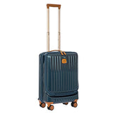 BRIC'S Capri 21" Hardside Spinner Carry-on with Pocket (Night Blue)