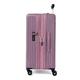 Travelpro Maxlite Air Hardside Expandable Luggage, 8 Spinner Wheels, Lightweight Hard Shell Polycarbonate, Orchid Pink Purple, Checked-Medium 25-Inch