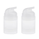 Baoblaze 2pcs 50ml Empty Shampoo Bottle With Pumps, Refillable Dispensing Containers For