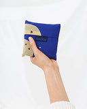 BAGGU Standard Reusable Shopping Bag, Eco-friendly Ripstop Nylon Foldable Grocery Tote, Cookie