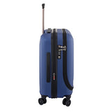 Delsey Luggage Cruise Lite Hardside 19" Intl. Carry On Exp. Spinner Trolley, Blue