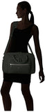Vera Bradley Women'S Iconic Compact Weekender Travel Bag Vera, Classic Black