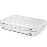 Zero Halliburton Slimline 3" Small Attache (Silver)