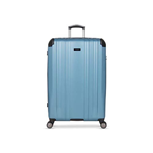 Kenneth Cole Reaction Saddle Rock Teal Large Upright Suitcase