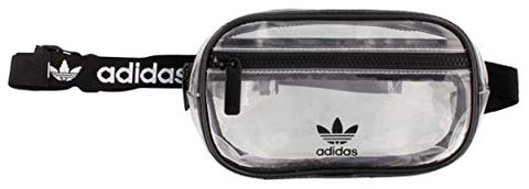 adidas Originals Originals Clear Waist Pack, Black, One Size