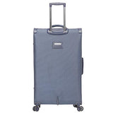 Lightweight Large Luggage Sets 2 piece - Reinforced Suitcases Set (Navy)