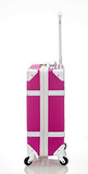 Rockland Stage Coach 20" Rolling Trunk, Magenta