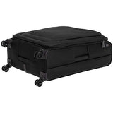 Amazonbasics Premium Expandable Softside Spinner Luggage With Tsa Lock- 29 Inch, Black