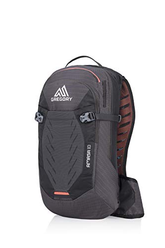 Gregory Mountain Products Amasa 10 Liter Women's Mountain Biking Hydration Backpack, Coral Black,