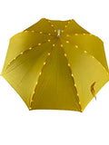 Rain Umbrella | LED UMBRELLA for Rain or Sun or Just for Fun | Quality Rain Umbrella for All Ages Boys/Girls/Adults |Great for Your Social Media Videos | Sun Wind Umbrella SJF Products (Yellow)