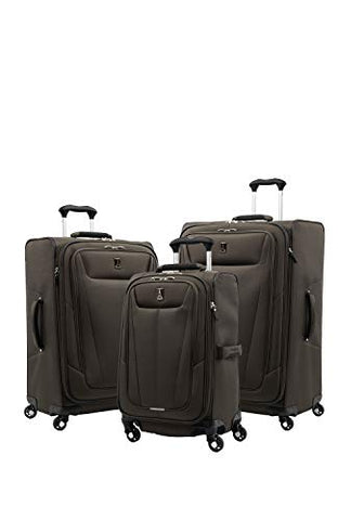 Travelpro Luggage Maxlite 5 | 3-Pc Set | 21" Carry-On, 25" & 29" Exp. Spinners (Mocha)