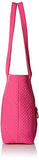 Vera Bradley Iconic Small Vera Tote, Microfiber, Rose Petal