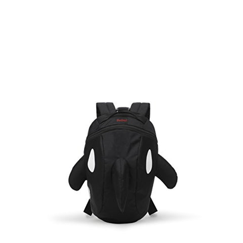 Darling'S Killer Whale / Orca Design Lightweight Mini Backpack - Small - Black