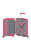 American Tourister Soundbox - Spinner Small Expandable Hand Luggage, 55 cm, 41 liters, Pink (Hot Pink)