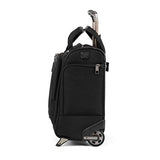 Travelpro Crew Versapack Rolling Underseat Carry-on, Jet Black