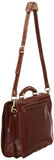 Floto Luggage Roma Messenger Bag, Brown, One Size
