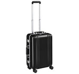 Zero Halliburton Classic Polycarbonate 2.0-22" 4-Wheel Travel Case, Black