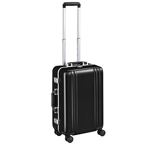 Zero Halliburton Classic Polycarbonate 2.0-22" 4-Wheel Travel Case, Black