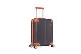 Rockland Hardside Spinner 3-Piece Luggage Set, Charcoal