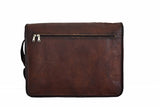 15X11" Vintage Leather Messenger Bag Satchel Cross Body Bag Laptop Macbook Bag