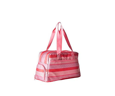 Vera Bradley Lighten Up Yoga Sport Bag (Pink Tonal Stripe)