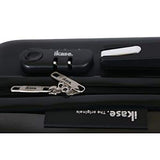 Ikase Hardside Spinner Luggage Pink Soles