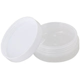 BQLZR 30g Empty White and Transparent Round Containers Cosmetic Jar Craft Travel Creams Plastic