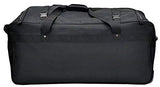Amaro 36in Rolling Duffel Bag With Wheels | Travel Duffle Luggage Bag | Lightweight Rolling Bag L | Retractable Pull Handle (Black)