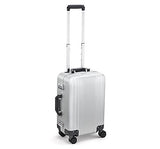 Zero Halliburton Classic Aluminum 2.0 Carry On Spinner Luggage (SILVER)
