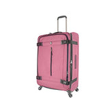 Mia Toro M1135-28In-Pnk Italy Ischia Softside 28 Inch Spinner, Pink