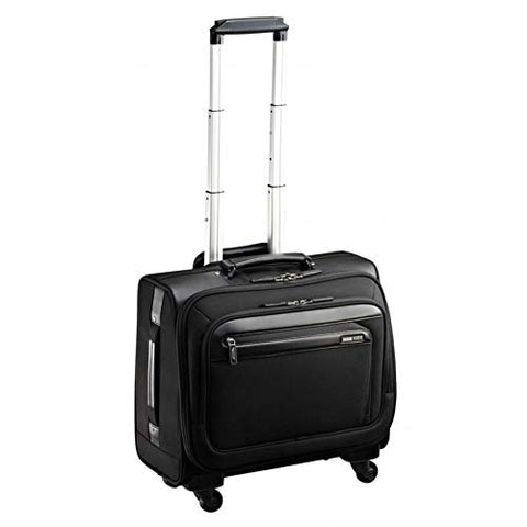 Zero Halliburton Profile 17 Inch Wheeled Business Case, Black, One Size