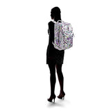 Vera Bradley Lighten Up Convertible Travel Bag, Lavender Botanical