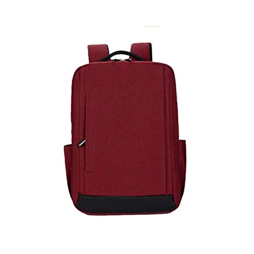 TRE Deluxe Black Waterproof Laptop Backpack 15 Inch Travel Gear Bag Business Trip Computer Daypack Double Laptop Compartment (Color : A1)
