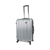 Mia Toro Italy Acri 24 Inch Spinner, Silver