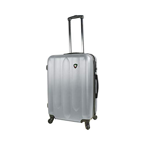 Mia Toro Italy Acri 24 Inch Spinner, Silver
