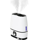 Everlasting Comfort Ultrasonic Humidifier (6L) - Built-In Oil Diffuser, High Mist Output,