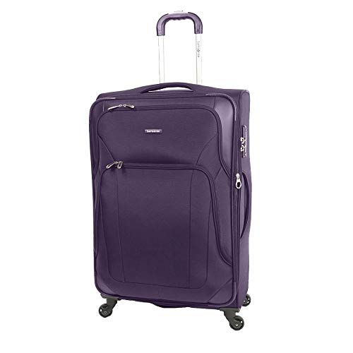 Samsonite Dakar Lite Carry-On Luggage Large Purple Travel Bag