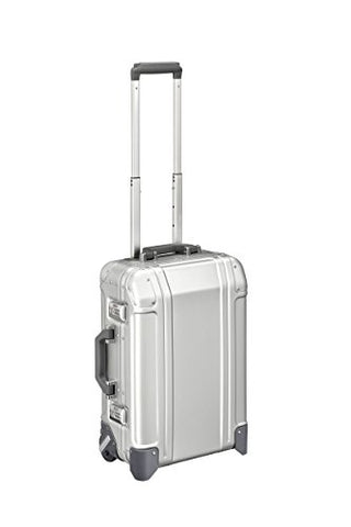 Zero Halliburton Geo Aluminum 3.0-Carry-On 2-Wheel Travel Case, Silver