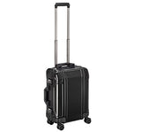 Zero Halliburton Geo Aluminum 3.0 Carry-on 4 Wheel Spinner Travel Case ZRG2519 (BLACK)