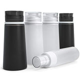 Leak Proof Travel Size Bottles, Valourgo TSA Approved Portable Silicone Containers Plastic Spray Bottle for Travel Size Toiletries Refillable Travel Accessories Handy 5 Pieces Travel Kit (3.4 fl. oz)