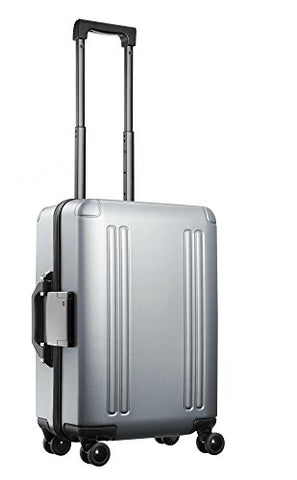 Zero Halliburton Zro-22" Domestic Carry-On 4-Wheel Spinner Travel Case, Silver