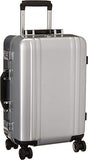 Zero Halliburton Classic Polycarbonate 2.0-19" Carry-on 4-Wheel Spinner, Silver