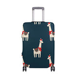 GIOVANIOR Llama Luggage Cover Suitcase Protector Carry On Covers