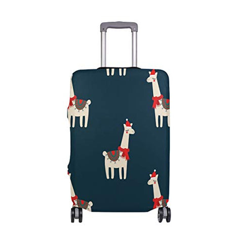 GIOVANIOR Llama Luggage Cover Suitcase Protector Carry On Covers