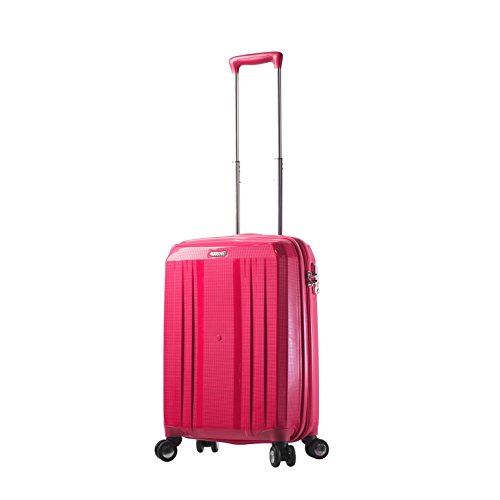 Mia Toro M1227-20In-Pnk Italy Duraturo Hardside Spinner 20" Carry-On, Pink
